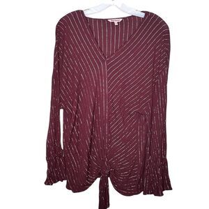 Vintage Juicy Couture Top With‎ Metallic Silver